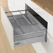 Кухонные органайзеры Hettich поперечный рейлинг orgastore 410 для atira, длина 800мм, серый