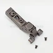 Петли DTC (комплекты) петля мебельная dtc pivot-pro вкладная 110° для al-рамки, черная, c мп 2мм