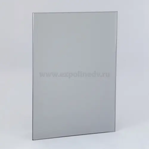 Стекло интерьерное AGC  стекло matelac silver grey, 4мм (1605*2550)